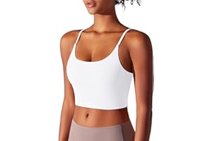 JTSONN Sport BH Damen Atmungsaktiver Sport Bra mit Mittlere Unterstützung Sportbh mit Feste Brustpads Sportunterwäsche für Damen Fitness Yoga Training Kein Stahlring