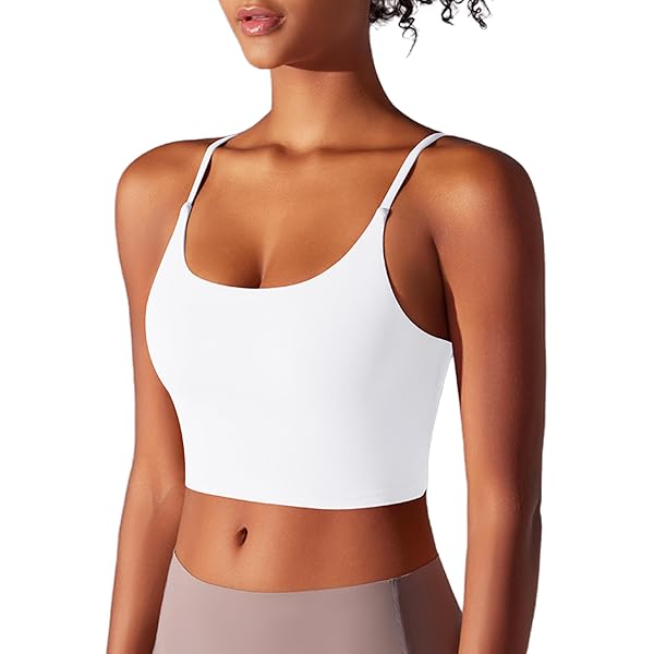 Desol Reggiseno Sportivo Donna Con Spalline Regolabili - Canotta Yoga A Doppio Strato, Coppe Rimovibili, Per Palestra E Uso Quotidiano (76% Nylon, 24% Elastan) - 3
