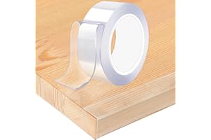 REEKNOKOL Baby Proofing Edge Protector, Safety Edge & Corner Guards Clear Edge Protector Strip Adhesive Baby Corner Protectors for Furniture Table Sharp Drawer (3m Length / 3cm Width)