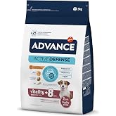 Advance Mini Senior Tavuklu Ve Pirin&ccedil;li Yaşlı K&ouml;pek Maması, 3Kg