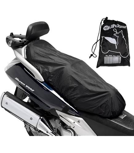 Coprisella Specifico Per Honda SH 125/150/300 I (2009-2019) - Made In Italy, Impermeabile, Rifrangente, Antiscivolo