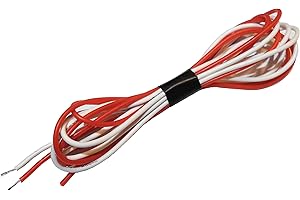 B4B Replacement Red & White Motor Lead Wire For Vintage Classic Scalextric Cars 1970s-1980s