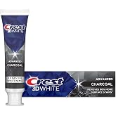 Crest 3D White Whitening Toothpaste Charcoal K&ouml;m&uuml;r Beyazlatıcı Diş Macunu 93 gr