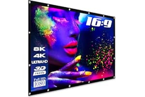 ESMART GERMANY ESMART Tela elastica SPANMI 332 x 187 cm (150") 16:9 | Proiettore per home cinema Schermo per proiezione Schermo per esterni LCD LED