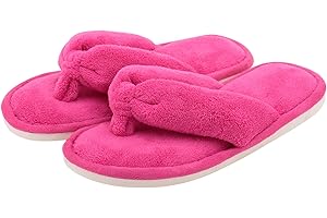 ONMYGOGO Pantofole da donna in pile corallo infradito da casa da donna