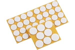 Metafranc Zestaw Filcu, Biały, 104 Sztuk