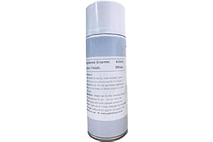 Fascinating Finishes Ltd 1 x 400ml True White Gloss Fridge, Cooker And Appliance Enamel Paint. Heat Resistant