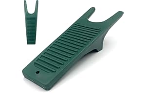 TDBS THE DUSTPAN AND BRUSH STORE Extractor de botas de agua con rascador de construcción duradera, ideal para botas de equitación o caminar y zapatos de barro, color verde oscuro,