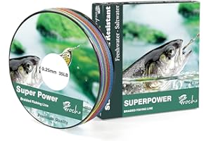 CROCH Braided Fishing Line 300 m / 500 m / 1000 m Strong PE Line Colourfast 0.1-0.3 mm 14-45 lb