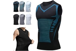 GENERIC Maynox Compression Shirt, Maynox Vitaboost Shirt, Vitaboost Compression Shirt, Ionic Shaping Sleeveless Shirt for Men