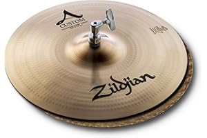Zildjian A Custom Series - 14 Zoll Mastersound Hi-Hat Cymbals - Pair