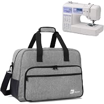 Abbdbd Borsa per Macchina Cucire di Grande capacità, Custodia Impermeabile per Macchina Cucire con Tasche E Maniglie, Borsa per Macchina Cucire con Cerniera