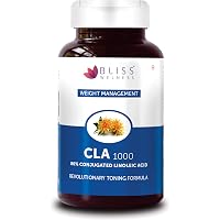 Bliss Welness CLA 2000 (Conjugated Lenoleic Acid) Lean Muscle Build Supplement - 60 Softgel Capsules