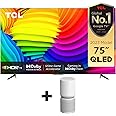 TCL 75 Inch 4K QLED Smart TV - 75C647 (2023 Model) + Free Breeva A5 Air Purifier White