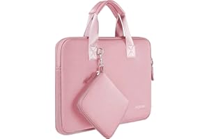 HSEOK 13 13,3 13,5 Maletín Impermeable de Neopreno Elástico con Bolsillo para Accesorios, Compatible con MacBook Air/Pro 13", XPS 14 13, Surface Laptop 13,5" Funda Protectora Bolso,P02K01