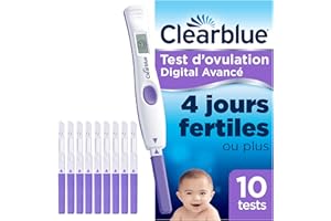 Test d'Ovulation Boite de 10 tests Clearblue