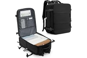 SZLX Ryanair Bagaż Podręczny 40x20x25 Plecak Damski plecak na Laptop z wyjściem USB Plecak Podróżny Easyjet Bag 45x36x20 Cabin Bag Męski Wodoodporny Plecak do Pracy Plecak Sportowy z przegrodą na buty