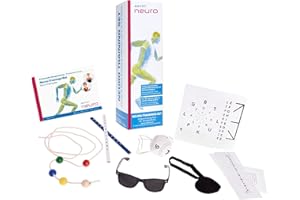 Artzt Vitality Neuro-Trainings-Set | Kunstleder | Sehtafeln | Marsden Ball | Brock Kette | Rasterbrille | VisualStiften