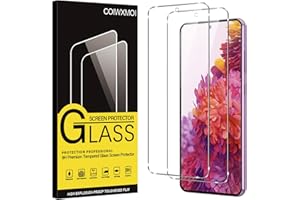 Coiwxmoi 2 sztuki szkła hartowanego do Samsung Galaxy S20 FE 6,5", HD Clear Ultra Clear, Ultra trwałe, twardość 9H, bez pęcherzyków, odporna na zarysowania folia ochronna do Samsung S20 FE