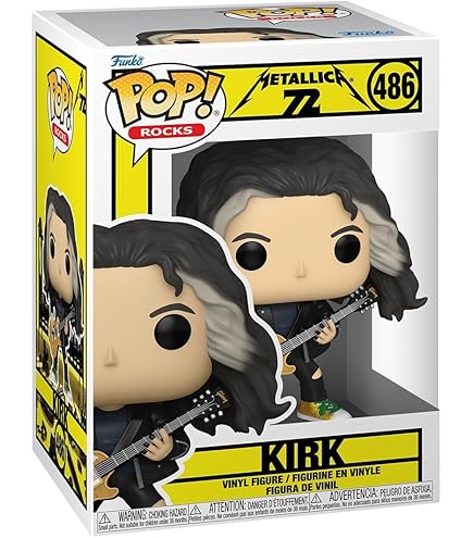 Funko Pop! Rocks: Metallica – Robert Trujillo (72S) – Vinyl-Sammelfigur Ca. 9,5 Cm – Offizielle Fanware