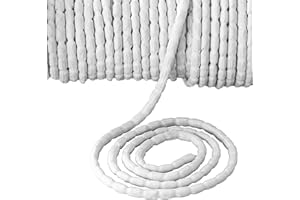 THIREI Cadena de Plomo Pesada, Cinta de Plomo para Cortinas, 5 m, Cadena de Plomo Pesada, Peso de Cortina, Peso de Cortina, para Cortinas, Cortinas, Telas, mosquitera (30 g-5 m)