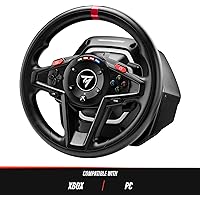 Thrustmaster T128, Volante Force Feedback con Pedali Magnetici, Xbox Series X|S, Xbox One, PC