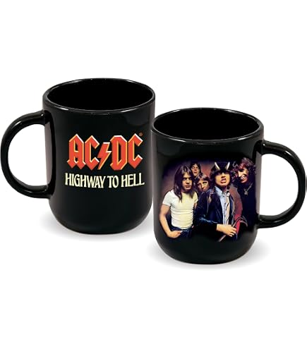 Pyramid International AC/DC Kaffeetasse 'Those About To Rock' – 325 Ml, Keramik, Mehrfarbig