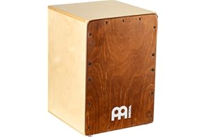 ‎MEINL PERCUSSION Meinl Percussion Jam Cajon Instrument - Kleine Trommelkiste für Kinder und Erwachsene bis 1,50 m - Schlagfläche Almond Birch (JC50AB)