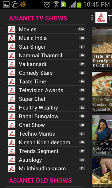 Asianet TV Shows and Serials Live : Amazon.co.uk: Apps & Games