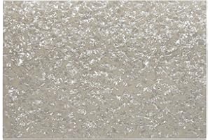 FLEOR IKN 430 * 290 Blank Electric Guitar Bass Pickguard Material Scratch Plate Sheet,4Ply Aged Pearl
