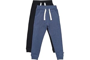 MAGIC KIDS WEAR Pantaloni Tuta (Pacco da 2) Bambini e Ragazzi