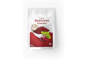AROMA HERBS & SPICES SUPREME QUALITY Organic Beetroot Powder | 100% Natural | Perfect for Smoothies and Health Drinks | Rich in Nutrients | Premium Quality | 200g
