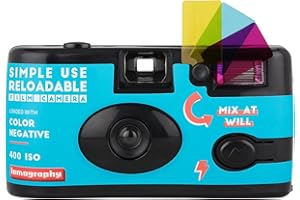 Lomography Simple Use Reloadable Film Camera Color Negative 400 Film