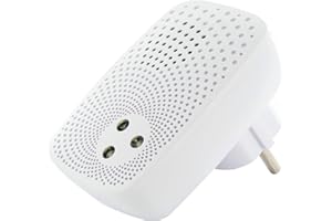 SCHWAIGER -ZHS24- Innensirene für Wohnung, Haus, Büro/Alarmsirene mit Blinkender LED/Alarmanlage/Z-Wave/ 105dBm/ Smart Home/Steuerung per App / Gateway benötigt