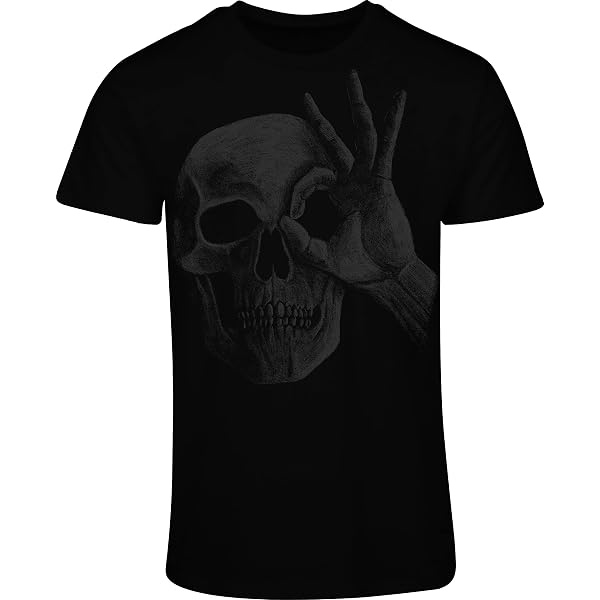 Maglietta Uomo 3D Con Stampa Teschio, Manica Corta, Girocollo, Per Halloween, Sportiva, Casual