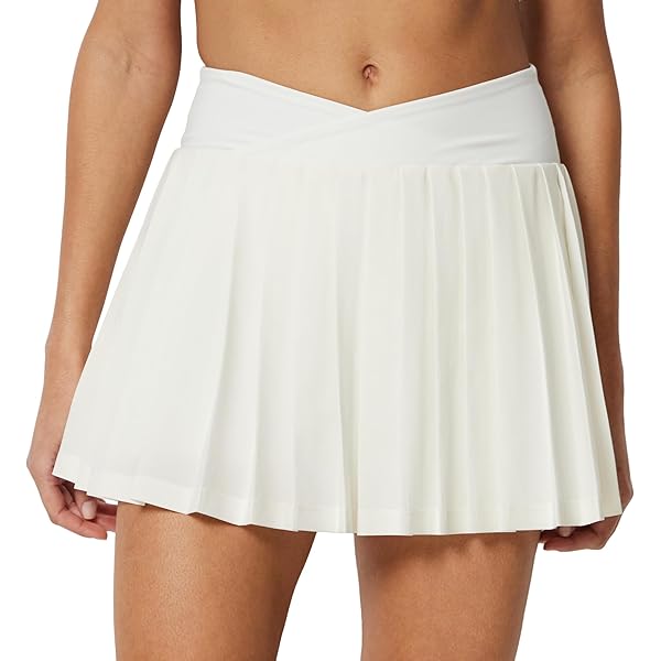 Navneet Mini-rok met broek voor dames, kort, A-lijn, tennisrok
