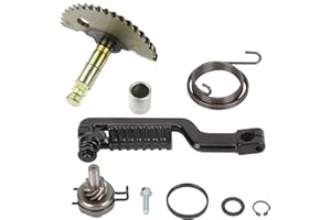 ‎ALEAWOL aleawol 8 Stück Kickstarter Ritzel, Gear Moped Kick Start Hebel Zwischenwelle Zahnrad Hebel Feder Moped Kickstarter Set für GY6 50cc 60cc 80cc 90cc 139QMB Motors Scooter