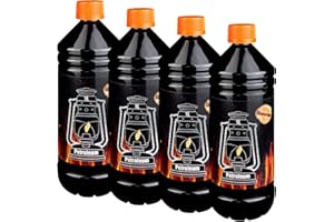 Cherosene Petrolio per riscaldamento a stufa a lampada a lampade a camino riscaldamento detergente 1-24 l Flameup, numero:4 L