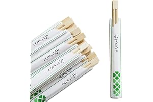 CAPACITEA Bamboo Chopsticks, Disposable(20cm - 30 Pairs)