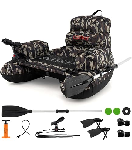 Classic Accessories Bighorn Inflatable Fishing Float Tube Sports & Outdoors