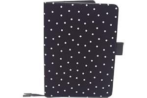 OXROSE Porta Libretto Sanitario Nero Per Neonati - Formato A5 15x20 Cm - Alette Per Riporre Prescrizioni y Documenti