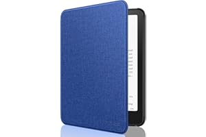 MoKo Custodia Compatibile con 7" Kindle Paperwhite (12th Generation-2024) and Kindle Colorsoft Signature Edition 2024, Custodia Leggera con Auto Wake/Sleep per Kindle Paperwhite 2024, Indaco