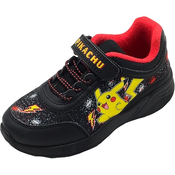 Baskets Pokémon Enfant Officielles – Pikachu – Bleu Marine & Jaune – Tailles 25 à 33 – Confortables Et Pratiques - 9