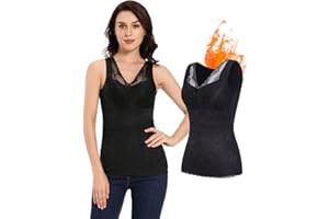 SLIMBELLE Maglie Termiche Donna Smanicato Intimo Termico Traspirante Pantaloni e Maglia Termica Donna Biancheria Intima Termica Elastica e Asciugatura