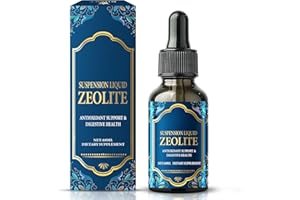 IVYACEN Zeolite Detox for Adults, Effective Heavy Metal Detox, Contains Zeolite and Chlorella, Gentle and Safe Formula, Improve Energy and Concentration, 60 ml