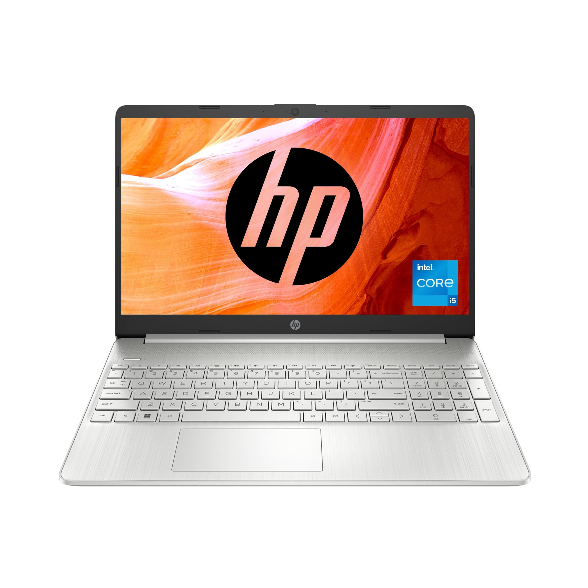 HP 15s 12th Gen Intel Core i5-1235U 15/6inch (39.6 cm) FHD Anti-Glare, 8GB RAM, 512GB SSD, Intel Iris Xe Graphics, Dual Speak