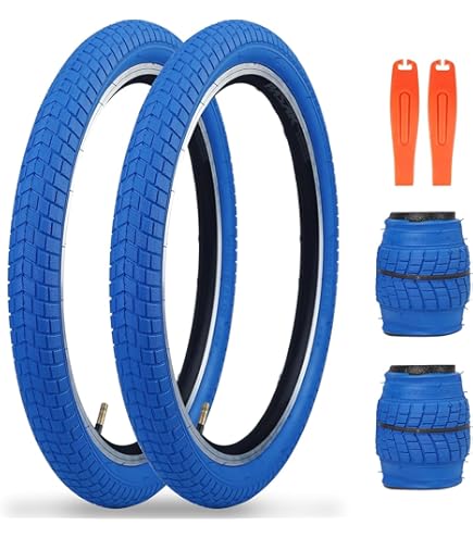 2x Weiße 20 Zoll Reifen - 20x1.95 Für BMX, Citybike & Kinderfahrräder