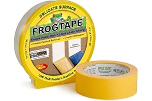 Frog Tape 207255 Taśma Maskująca, Żółty, 36 mm x 41,1 m