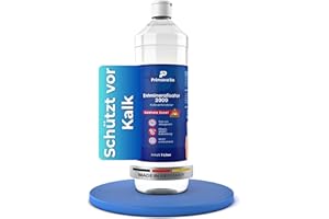 Primavella Dampfreiniger (Entmineralisator) - Wasserenthärter effektiv gegen Kalkbildung - Auch für Dampfbügeleisen, Bügeleisen & Dampfbügelstationen - Ideal zum Wasser enthärten