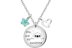 Maxforever, “You are My Sunshine”, collana gioiello da ragazza regalo per figlia, nipote, ragazze